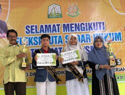 SMA Negeri 1 Bukit Raih Juara 1 dan 2 Seleksi Duta Sadar Hukum 