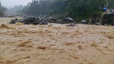 Setelah Kembali Normal, Akses Jalan Takengon-Bireun di Wih Porak Kembali Lumpuh Dini Hari
