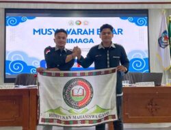 Rizkan Nahkodai HIMAGA di Mubes X, Siap Jaga Marwah dan Bawa Organisasi Lebih Progresif