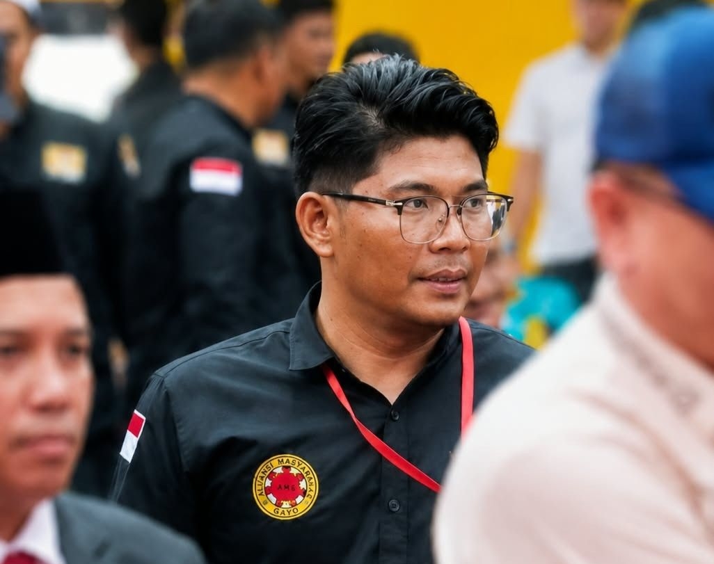 Kabid SDM PETA Aceh Tengah saat menyampaikan pandangannya terkait kerusuhan di Banda Aceh. Ia menyerukan agar perdamaian Aceh tidak dicoreng oleh ulah oknum yang dapat memicu keresahan dan mengancam ketertiban masyarakat.