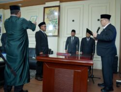 Tagore Lantik Ramatsyah Pimpin Tirta Bengi, Tantangan Besar Menanti: Air Bersih dan PAD Jadi Sorotan