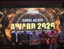 20 Tokoh dan Institusi Terima SMSI Award, Apresiasi untuk Pengabdian dan Kontribusi bagi Aceh
