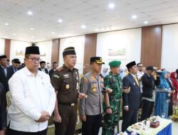 Dandim 0106/Aceh Tengah Hadiri Pelantikan Pejabat Pimpinan Tinggi Pratama