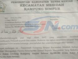 Donasi Jalan dan Jembatan Simpur Dipertanyakan, Warga Keberatan Pungutan Rp500 Ribu per Hektare